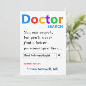 Aangepaste cadeaus voor Pulmonoloog Feestdagenkaart (Staand voorkant)