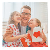 Aangepaste cadeaus voor vaders Dag 13 Foto Collage Kubus (Rechts)