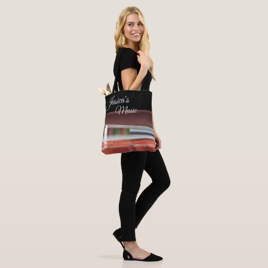 Aangepaste cadeaus voor Violin Players Tote Bag (Op model)