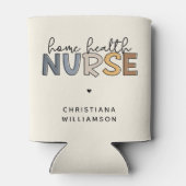 Aangepaste cadeaus voor waardering voor thuisverpl blikjeskoeler (Achterkant)