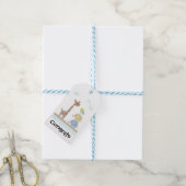 Aangepaste cadeautags - Gefeliciteerd Cadeaulabel (Met Touw)