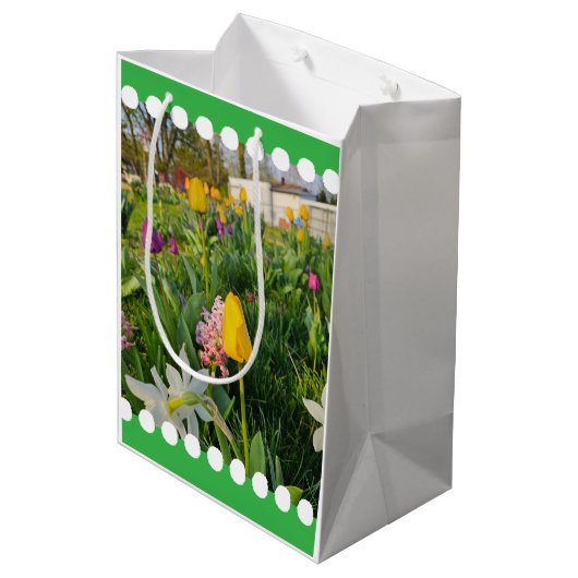 Aangepaste cadeautas (Achterkant Gekanteld)