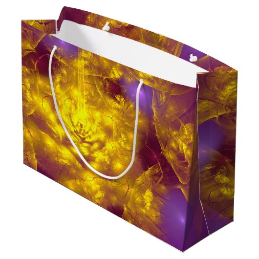 Aangepaste cadeautas - Groot, glanzend (Achterkant Gekanteld)