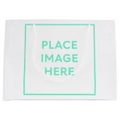 Aangepaste cadeautas - Groot, glanzend (Voorkant)