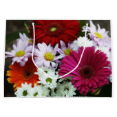 Aangepaste cadeautas - Grote, glanzende zomerbloem (Voorkant)