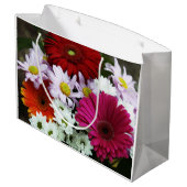 Aangepaste cadeautas - Grote, glanzende zomerbloem (Achterkant Gekanteld)