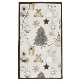 Aangepaste cadeautas - klein, glanzend