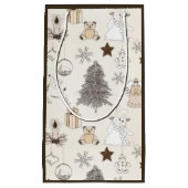 Aangepaste cadeautas - klein, glanzend (Voorkant)