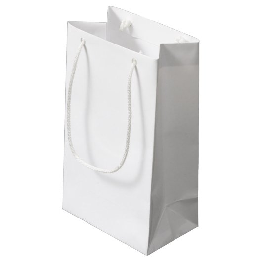 Aangepaste cadeautas - klein, glanzend (Achterkant Gekanteld)