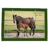 Aangepaste cadeautas van Horse Lover (Achterkant)