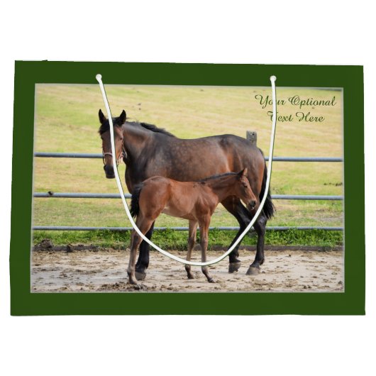 Aangepaste cadeautas van Horse Lover (Achterkant)