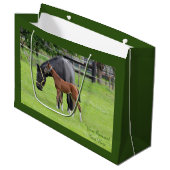 Aangepaste cadeautas van Horse Lover (Voorkant Gekanteld)