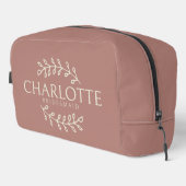 Aangepaste cadeautas voor bruidsmeisjes voor bruid toilettasje (Rechterhoek)