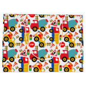 Aangepaste cadeautas voor kinderen voor vrachtwage (Achterkant)