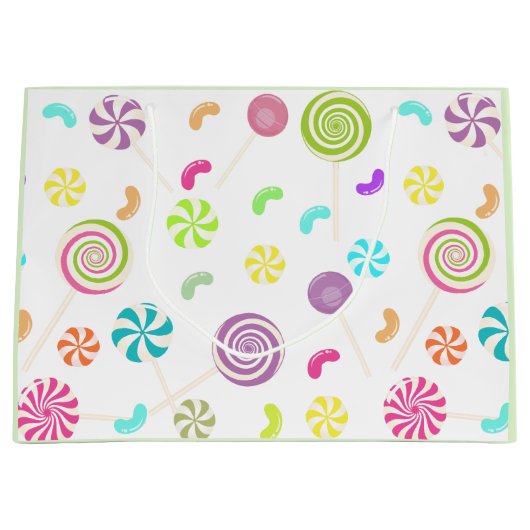 Aangepaste cadeautas voor Snoep Lollipop (Voorkant)