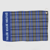 Aangepaste cadeautjes voor sportartikelen voor pap golfhanddoek (Horizontaal)