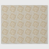 Aangepaste cadeauverpakking voor gebrande en langl cadeaupapier (Vlak)