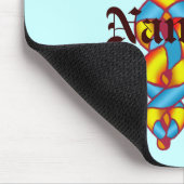 Aangepaste Caduceus mousepad Muismat (Hoek)