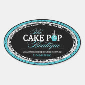 Aangepaste Cake Pop Labels (Voorkant)