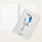 Aangepaste California Scrub Jay Planner (Display)