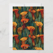 Aangepaste Call Lilies Bloem 20e Verjaardag Kaart (Achterkant)