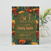 Aangepaste Call Lilies Bloem 20e Verjaardag Kaart (Staand voorkant)