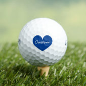 Aangepaste Callaway-golfballen met blauw hart Golfballen (Insitu Shirt)