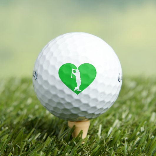 Aangepaste Callaway Soft Golfballen - Ik hou van G (Insitu Shirt)