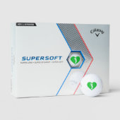 Aangepaste Callaway Soft Golfballen - Ik hou van G (Verpakking)