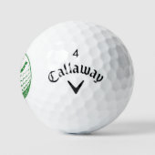 Aangepaste Callaway Supersoft Lucky golfballen (Logo)