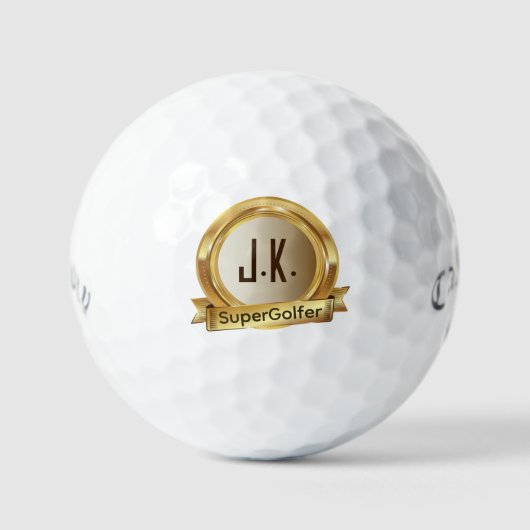 Aangepaste Callaway Supersonft Golf Balls Golfballen (Voorkant)