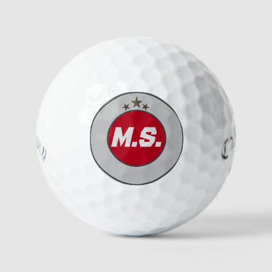Aangepaste Callaway Supersonft Golf Balls Golfballen (Voorkant)