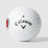 Aangepaste Callaway Supersonft Golf Balls Golfballen (Logo)