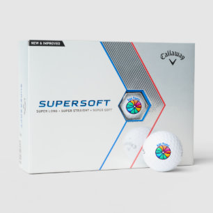 Aangepaste Callaway Supersonft Golf Balls Golfballen