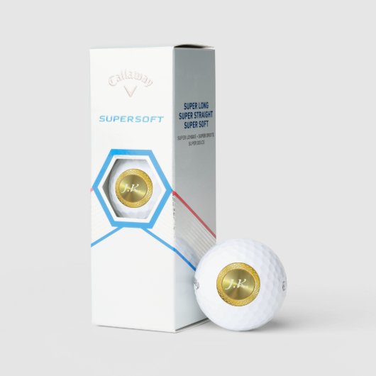 Aangepaste Callaway Supersonft Golf Balls Golfballen (Verpakking)
