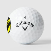 Aangepaste Callaway Supersonft Golf Balls Golfballen (Logo)