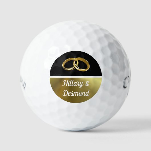 Aangepaste Callaway Supersoonft Wedding Golf Balls Golfballen (Voorkant)