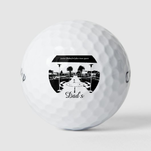 Aangepaste Callaway Warbird Golf Ball Golfballen (Voorkant)