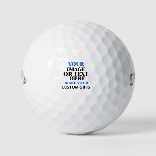 Aangepaste Callaway Warbird Golf Balls | Vrijdag Golfballen (Voorkant)