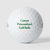 Aangepaste Callaway Warbird golfballen - gepersona (Voorkant)