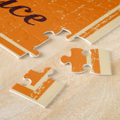 Aangepaste Camaro Garage in het Sinaasappel Legpuzzel (Zijkant)