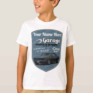 Aangepaste Camaro Garage T-shirt