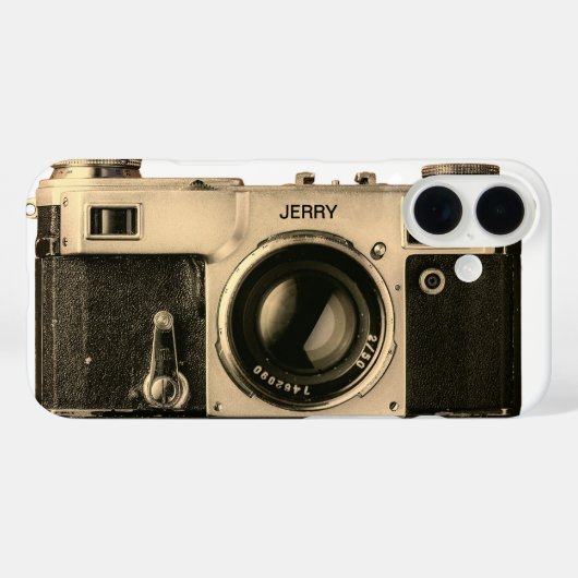 Aangepaste Camera iPhone 16 Hoesje (Achterkant (horizontaal))