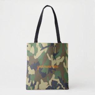 Aangepaste Camo-Canvas tas
