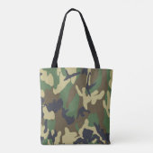 Aangepaste Camo-Canvas tas (Achterkant)
