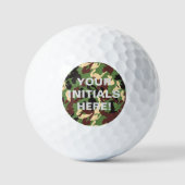 Aangepaste Camo Golf Ballen (Voorkant)