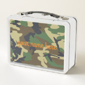 Aangepaste Camo Lunch Box (Achterkant)