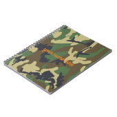 Aangepaste Camo Spiral-laptop Notitieboek (Linkerzijde)