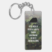 Aangepaste Camo Uitreiking Parade Sleutelhanger (Voorkant Links)