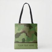 Aangepaste Camouflage-Canvas tas (Voorkant)